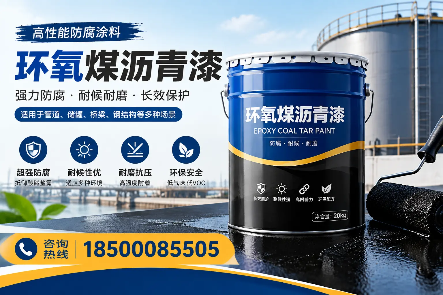 环氧煤沥青漆的施工步骤详解,襄阳装修必备知识